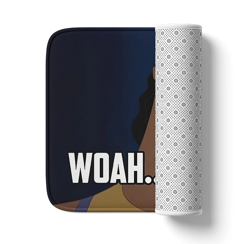 

Aertemisi Woah Nice Cock Kronk Meme Bath Mat with Non Slip Base Absorbent Super Cozy Flannel Floor Rug Carpet