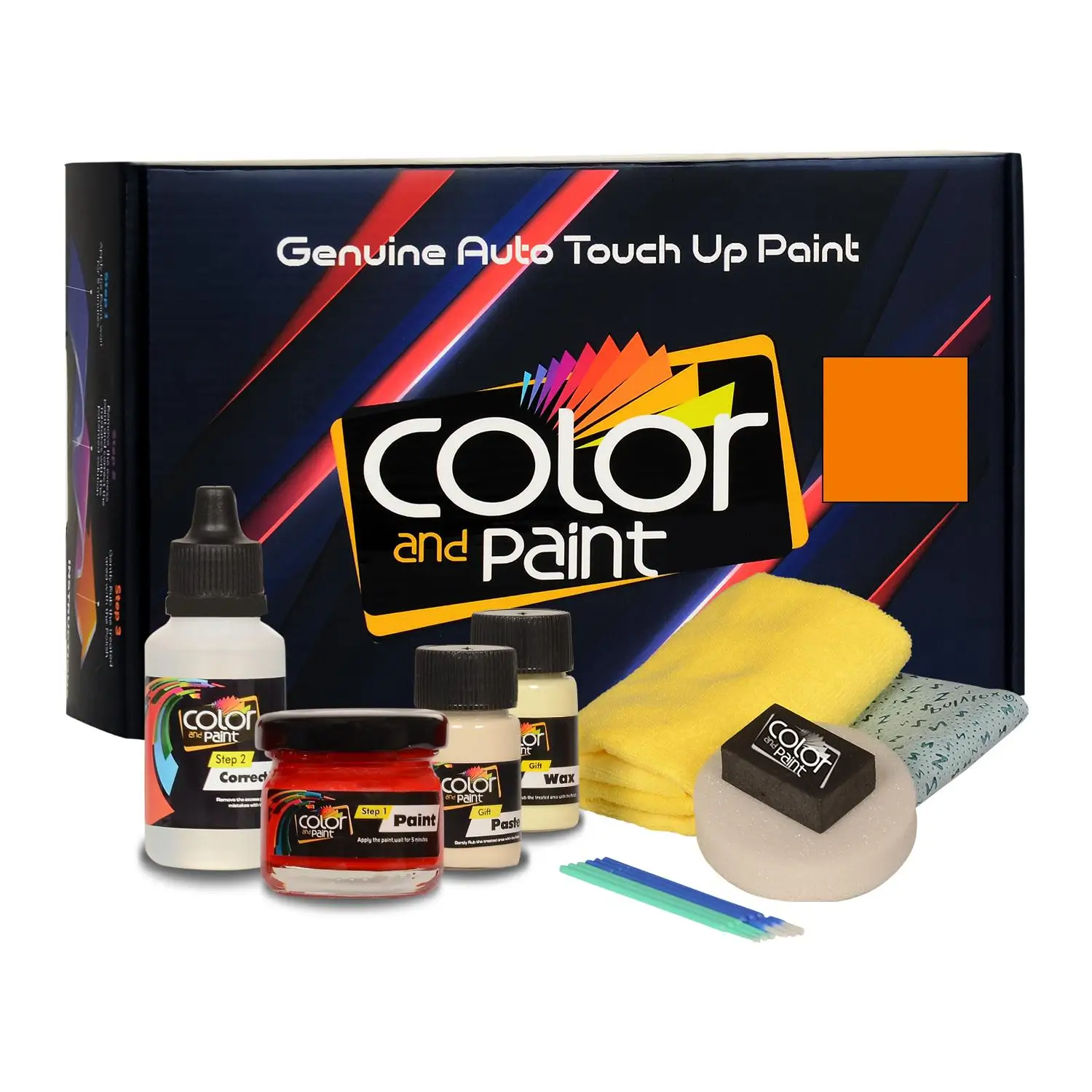 

Color and Paint compatible with Mitsubishi Automotive Touch Up Paint - COLZA YELLOW - TG4 - Basic Care