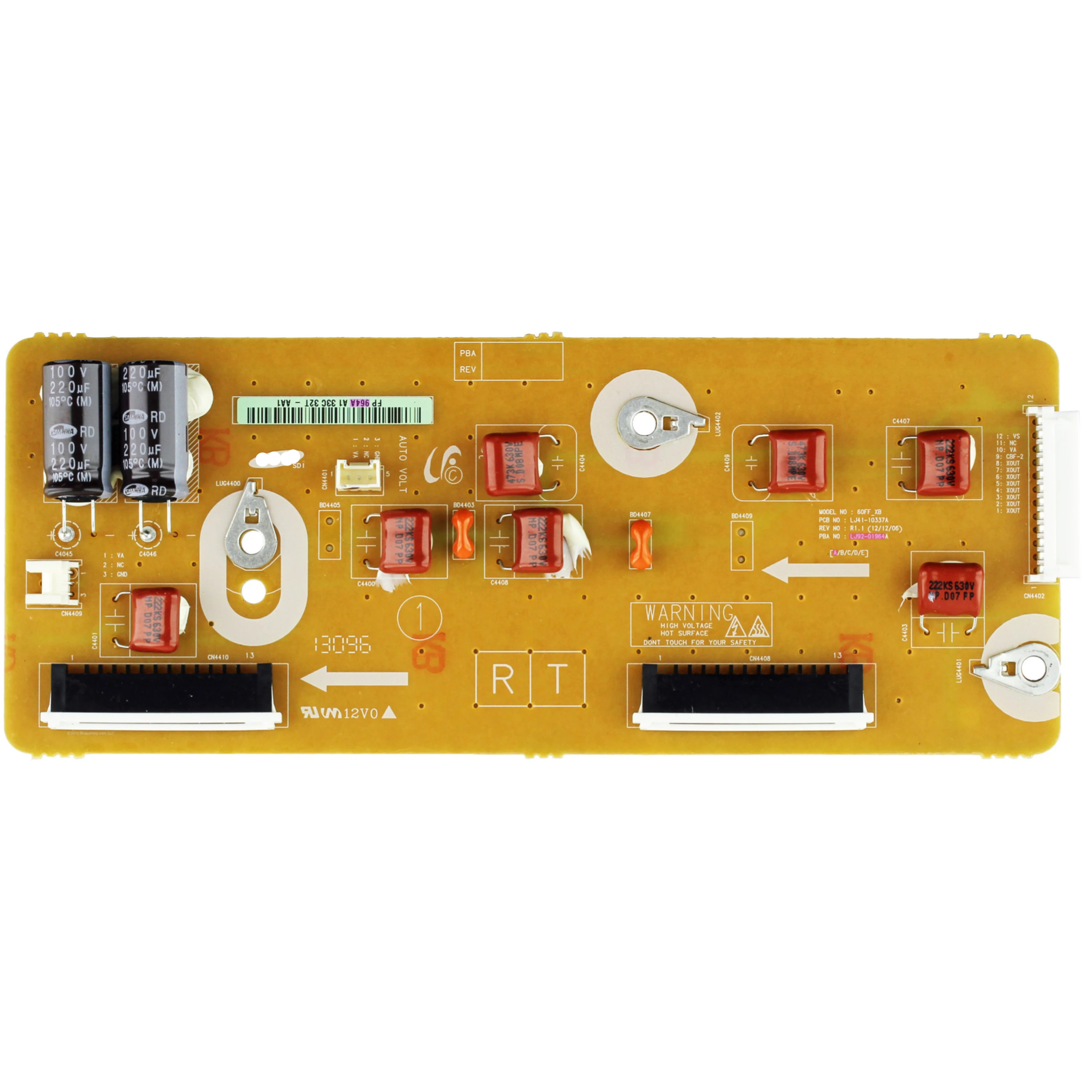 Echte Originele Plasma Tv LJ41-10330A LJ92-01957A En LJ92-01964A LJ41-10337A X-Moederbord Voor Pn60f5300a Pn60f5350a Pn60f5500a