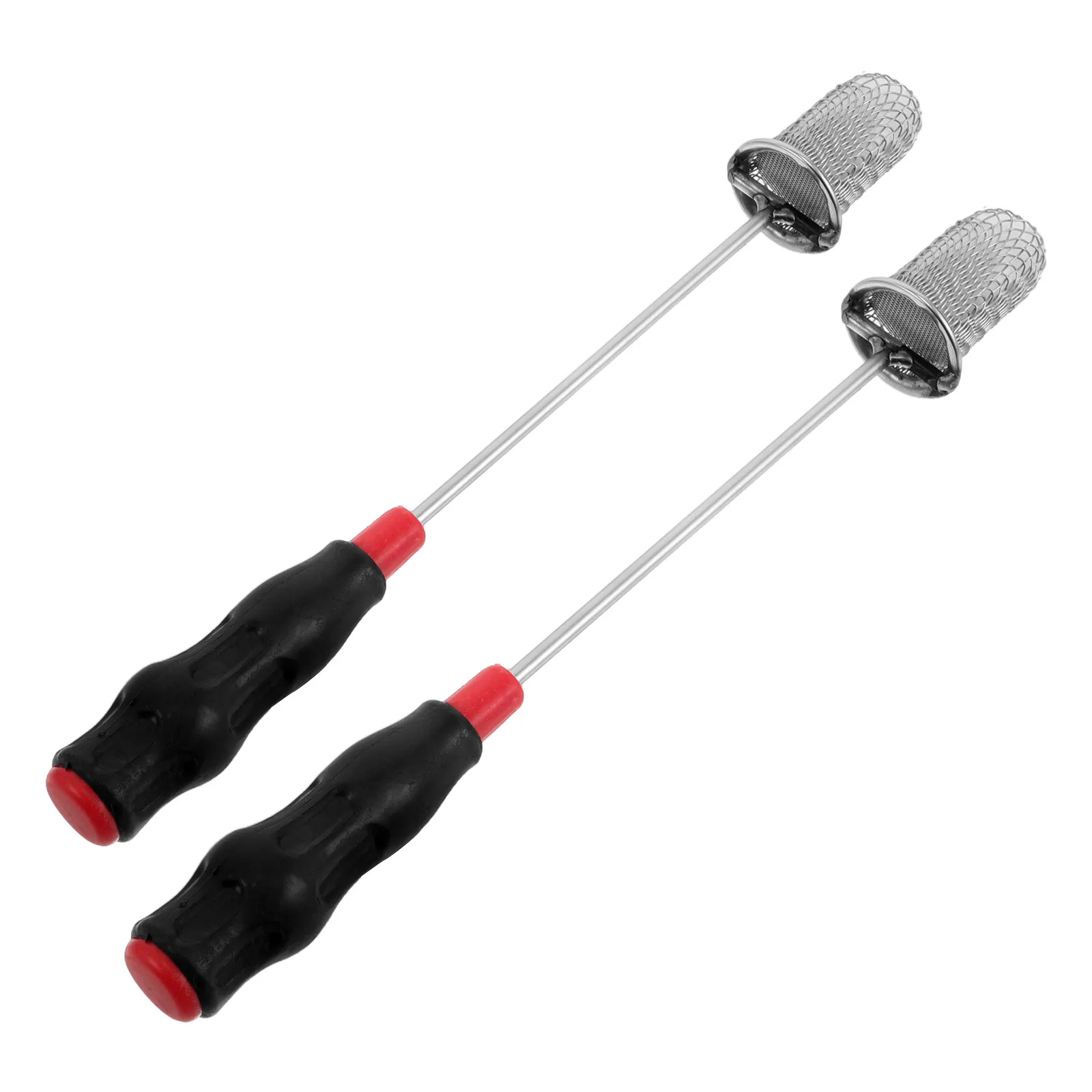 2Pcs Stainless Steel Fire Cupping Rod Ignition Stick Heat Resistant Handle Portable Salon Spa Massage Vacuum Cupping Supplies