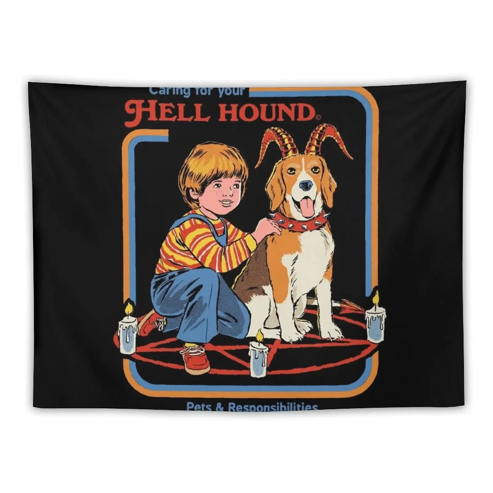 

Caring For Your Hell Hound Tapestry Wall Deco On The Wall Tapestry