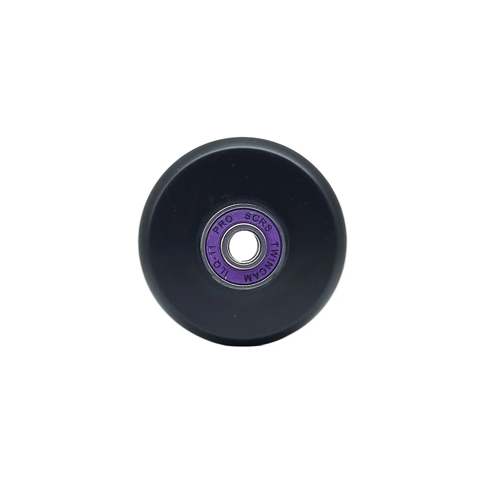 Patines en línea agresivos, rueda blanca de 57mm y 24mm de espesor, para patinaje sobre ruedas, 90A, Rodas Duro ILQ11 608, 8 unidades