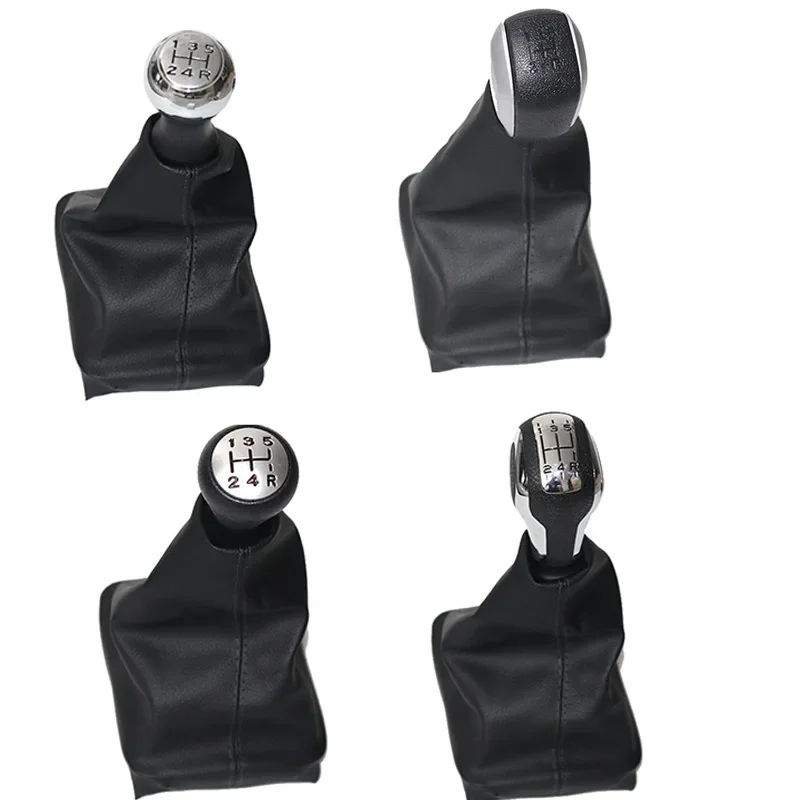 Gear Shift Knob Boot Lever Gaitor Shifter Dust Jacket For Peugeot 206 1998-2013 206+ CC  SW Gearbox Gaiter Stick Handles Cover