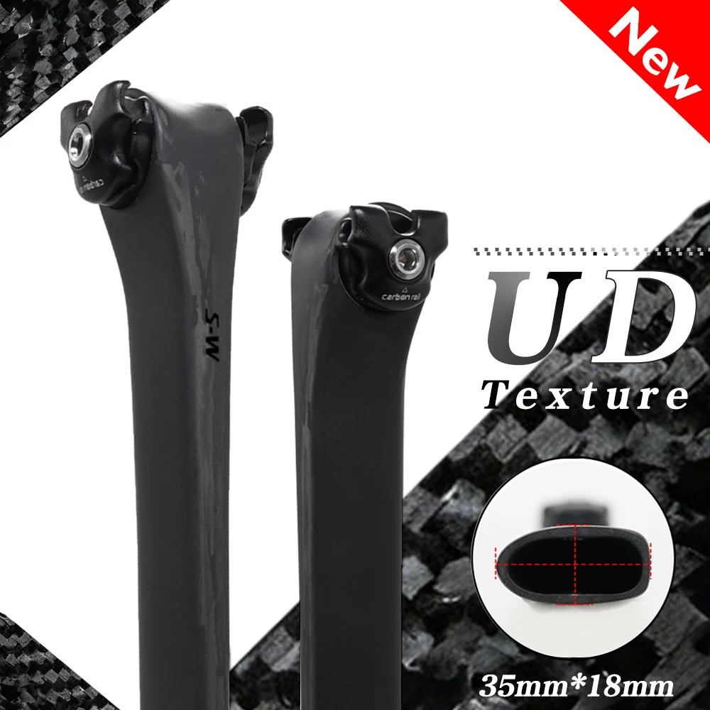 

2026 new model S-W 0 Degree Offset Straight head Carbon Fiber Bicycle Seat Post UD Matte for SL8 Road Bike Seatpost 300-380mm