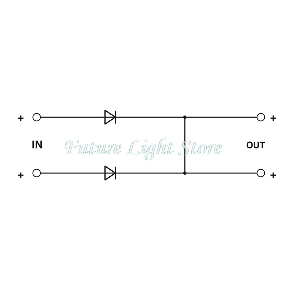2905489 UNO POWER Diodes Redundancy Module UNO-DIODE/5-24DC/2X10/1X20