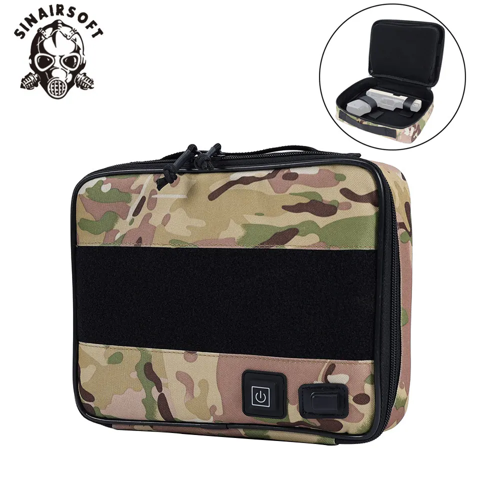 

New Tactical Warmer Pouch Pistol Carry Bag Protection Multifunctional IPSC Outdoor Hunting USB Power Bag Adjustable Temperature