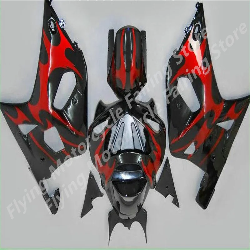 

100%NEW fairing for G S XR600 G S XR750 K1 01 02 03 Red BlACK G S XR600 750 01-03 G S XR600 750 2001-2003 body kit