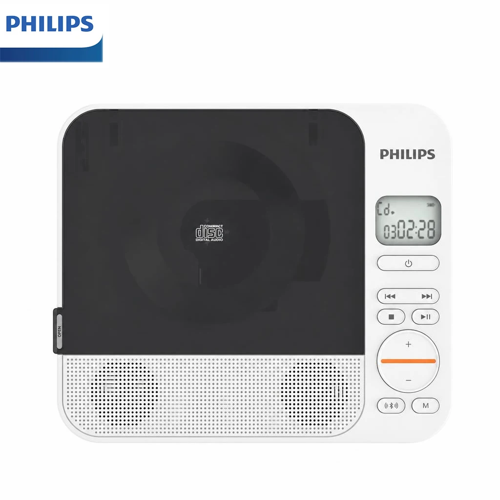 Philips EXP5608 Retro CD-luidspreker Draadloze Bluetooth CD/USB/TF Home Desktop Audio HiFi Stereo MP3-luidspreker Decoratiegeschenken