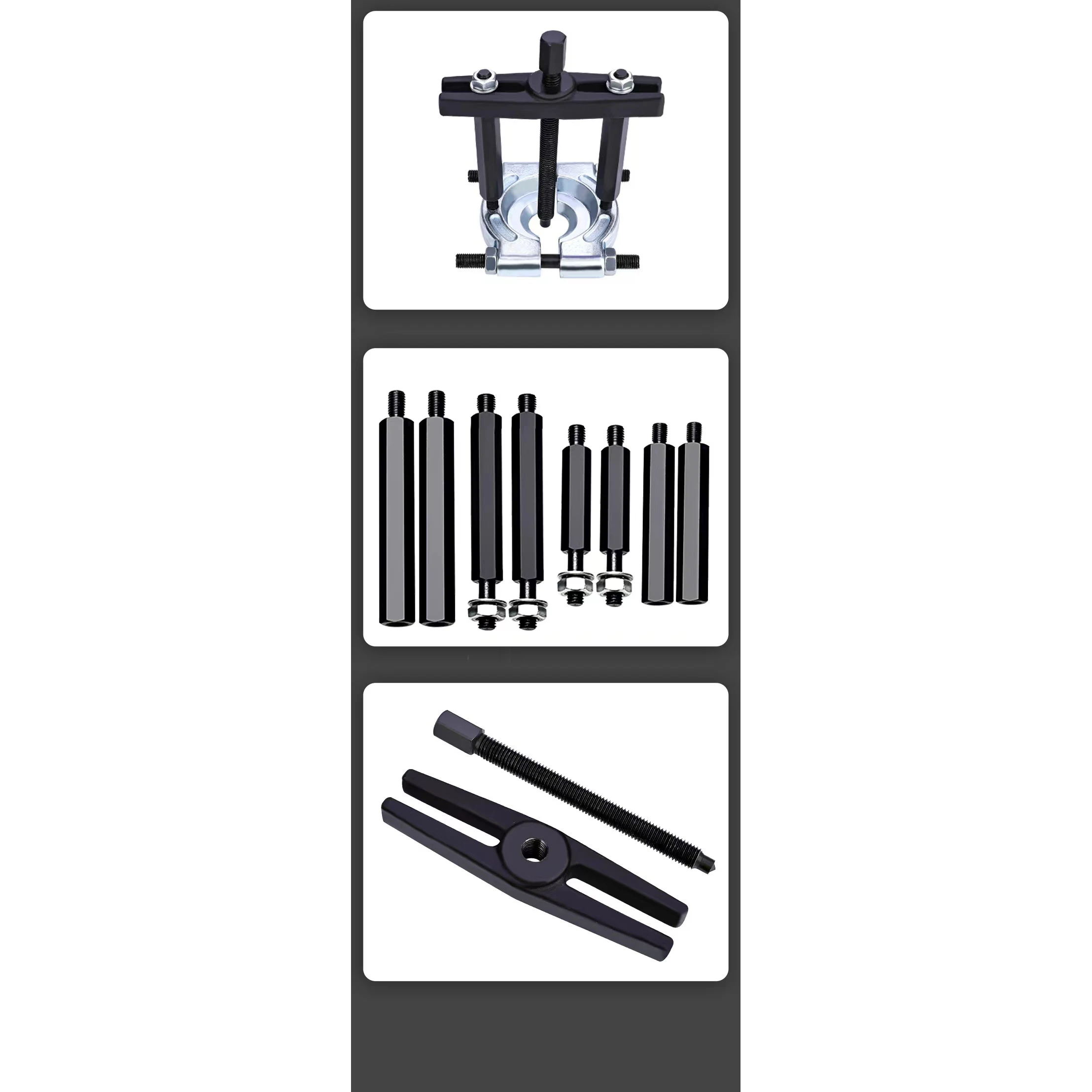 Assembly Tool 9-piece Gearbox Bearing Removal Tool Puller Bearing Puller Extractor Bearing Disassembly