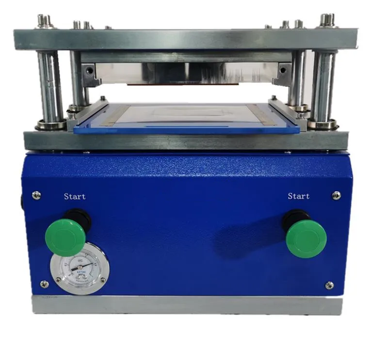 

Laboratory Small Pneumatic Pouch Cell Battery Sheet Die Cutter Machine With Customized Cutting Dies