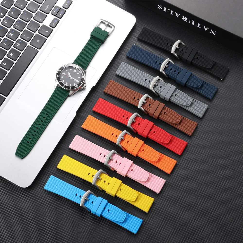 Universal Strap 20mm 22mm Soft - Men'S Accessories Premium 评论和价格