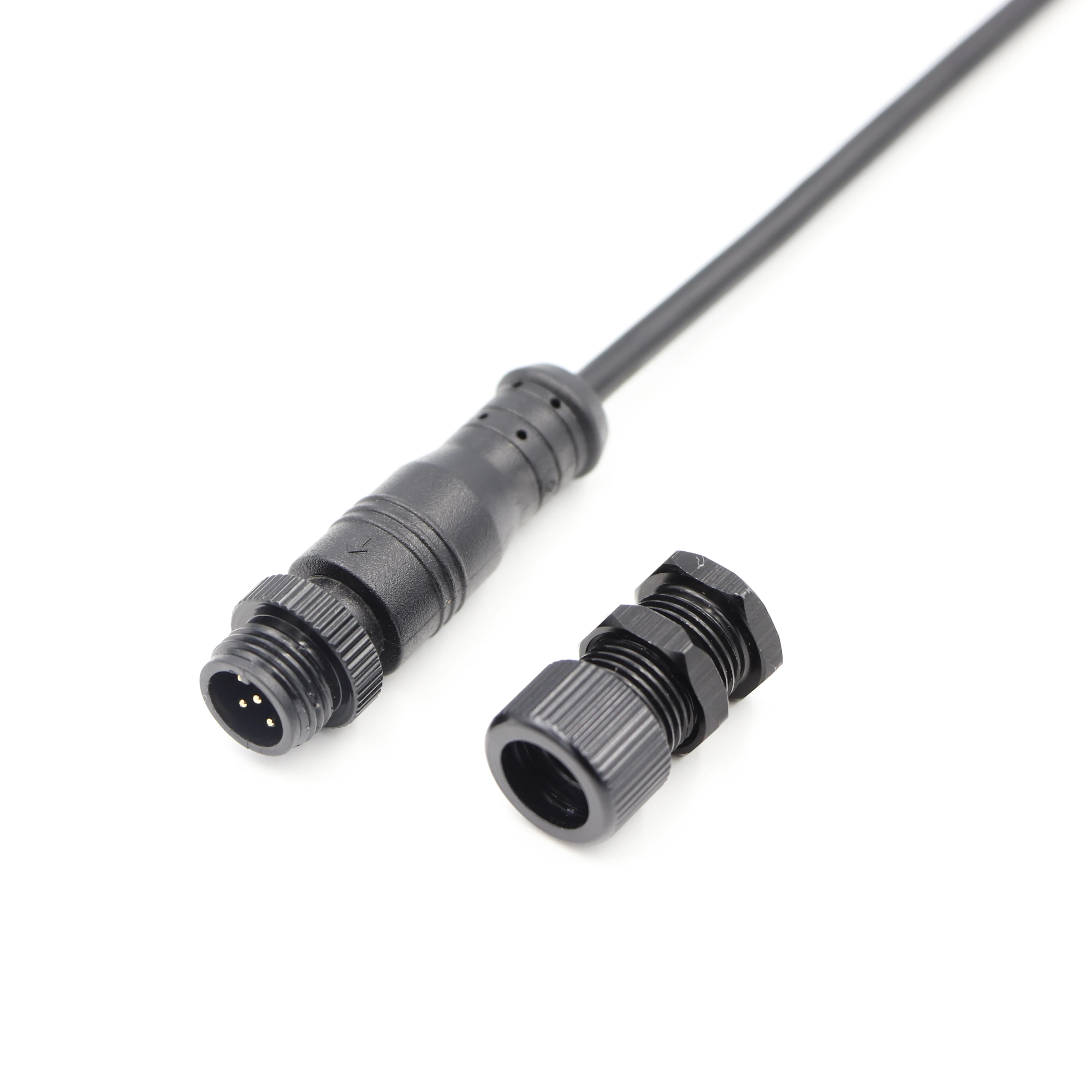 

Waterproof Cable Panel Combination Type Connectors IP68 FS020 M12 Metal Nut 5Pin customer service before placing an order