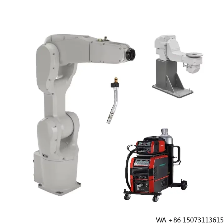 Industrial Robot Arm for Welding, 5kg Payload and 0.9m Reach, 6-Axis System Compatible with Welding Torches