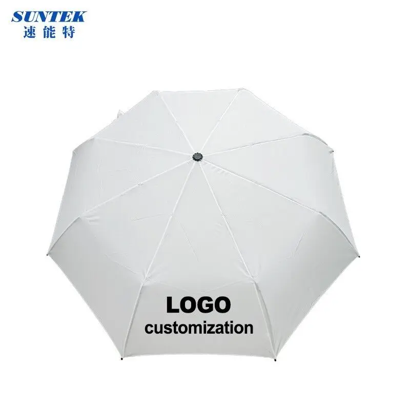 New Sytle Dye 100% ployester Sublimation 3 Folding Umbrella