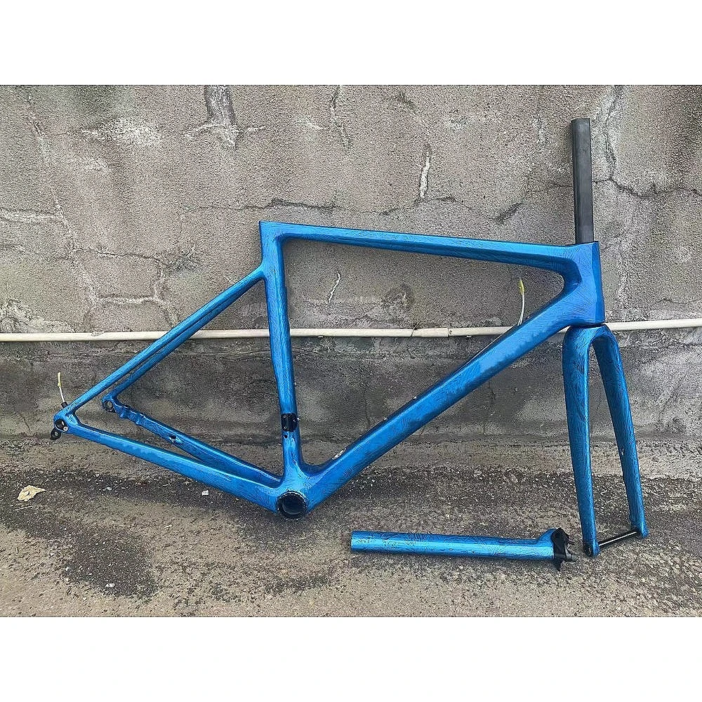 

V3RS T1100 Carbon Road Frame Speed Bike Frameset BB86 Disc/Rim Brake Racing Bicycle Frames+Handlebar Custom Logo 30 Colors 05