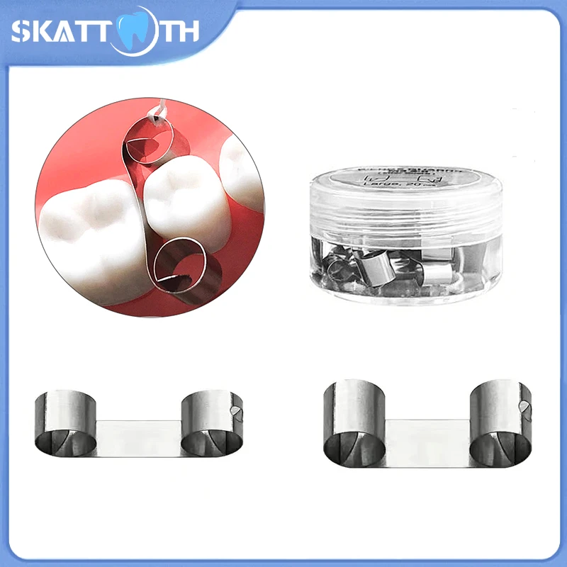 Dental Adjacent Tooth Protection Matrix Autoclavable Sectional Contoured Matrices Baffle Type Matrix Dentistry Tools Materials