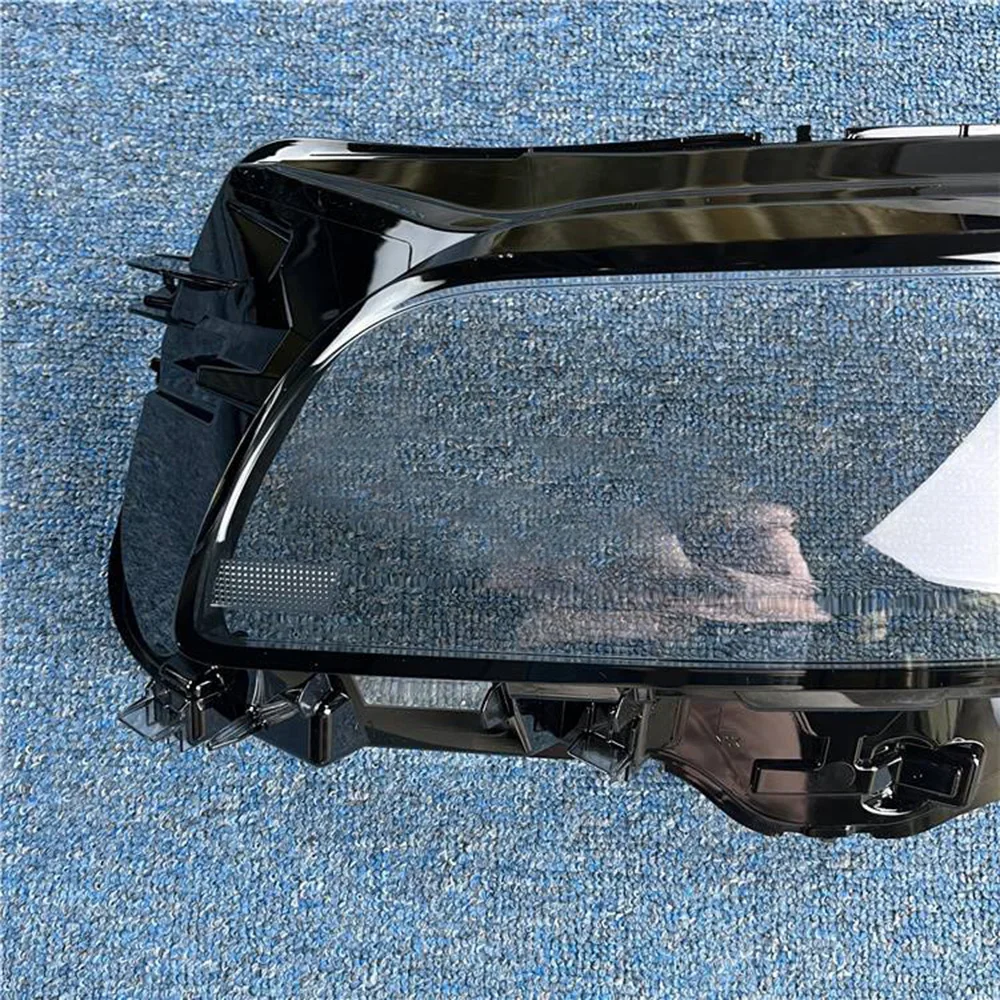 For Lincoln Nautilus 2021 2022 Headlight Cover Headlamp Shell Mask Transparent Lampshdade Lens Plexiglass Auto Replacement Parts 3