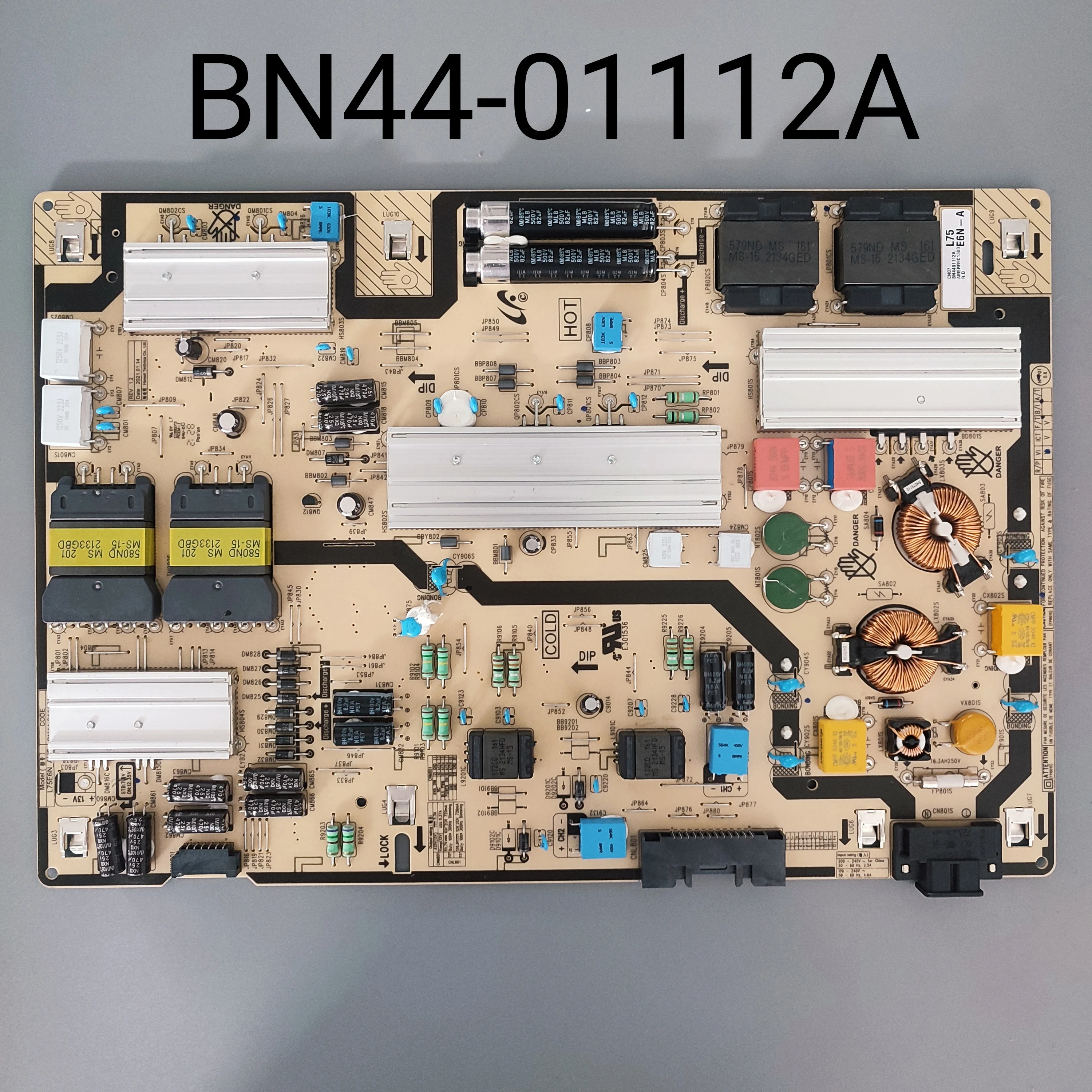 BN44-01112A L75E6N AHS POWER SUPPLY BOARD Has Been Tested To Work Properly For UN75AU8000BXZA TV