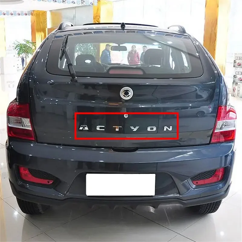 Authentic Ssangyong New ActYon Rear Trunk Lid Logo