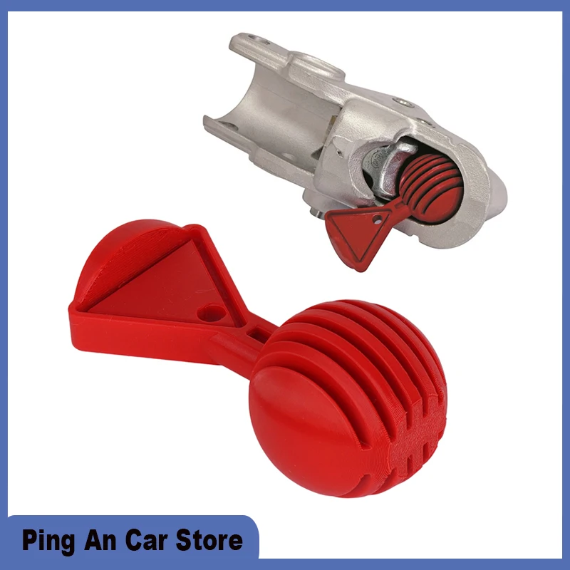 For Alko Safety Ball Theft Protection Anti Theft RV Caravan Motorhome Trailer Ball Coupling Anti Theft Ball 3D Print Red