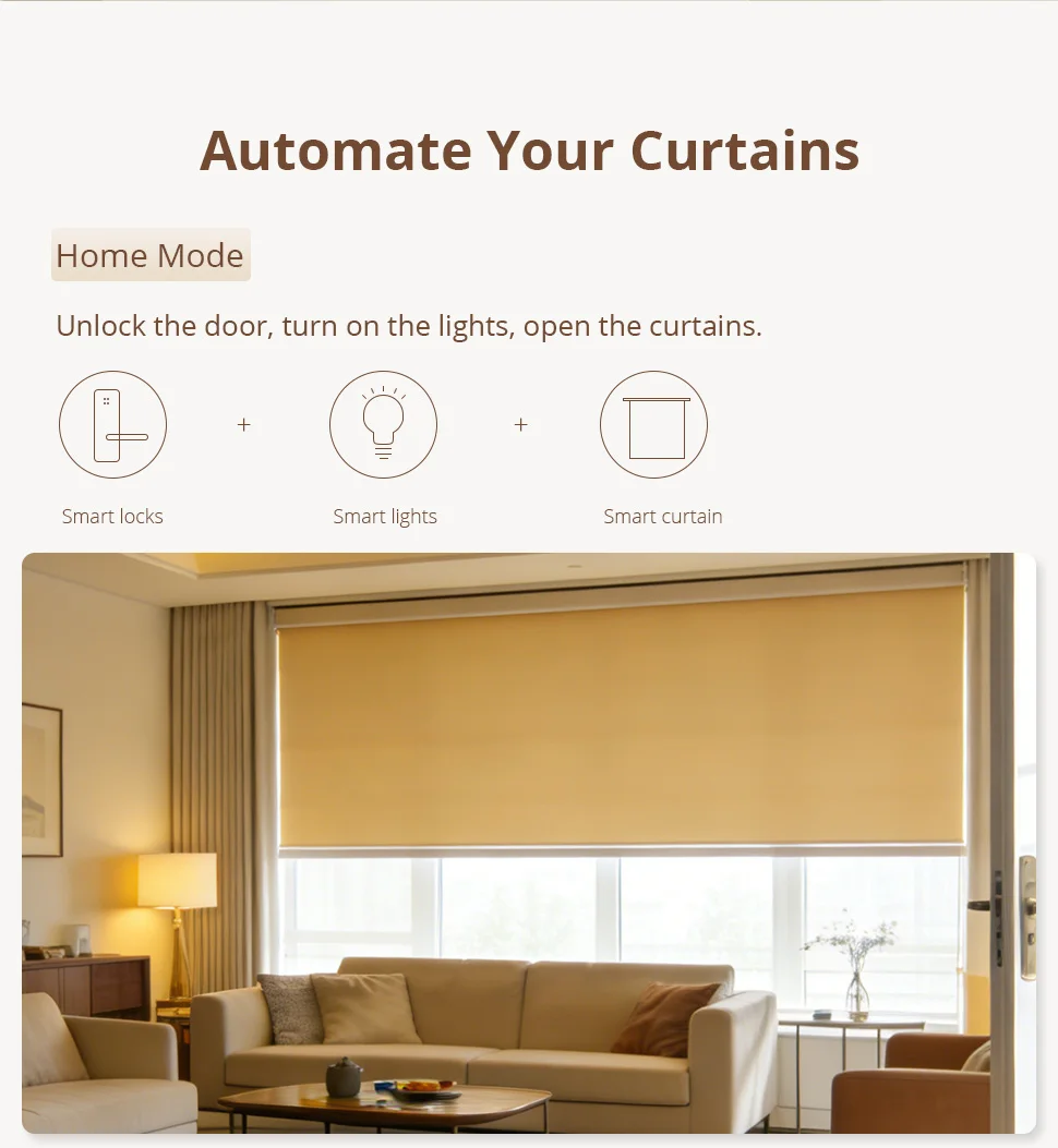 Zemismart ZM25Z Zigbee Rolladenmotor Kompatibel mit Tuya 38mm Rohr Elektrischer Motor für Jalousien Alexa Google Home Sprachsteuerung – Detail 9