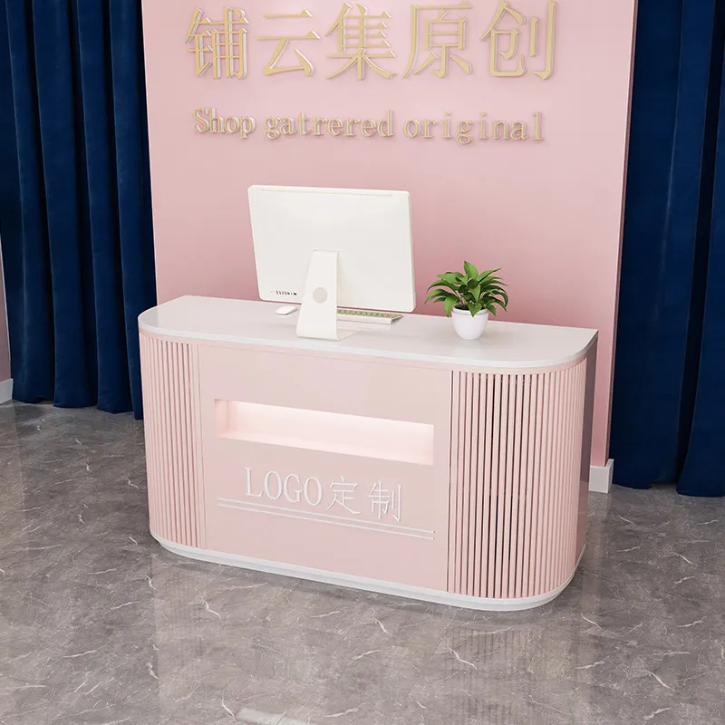 European Restaurant Reception Desks Aesthetic Modern Cheap Creative Reception Desks Save Space Comptoire Accueil Home Design