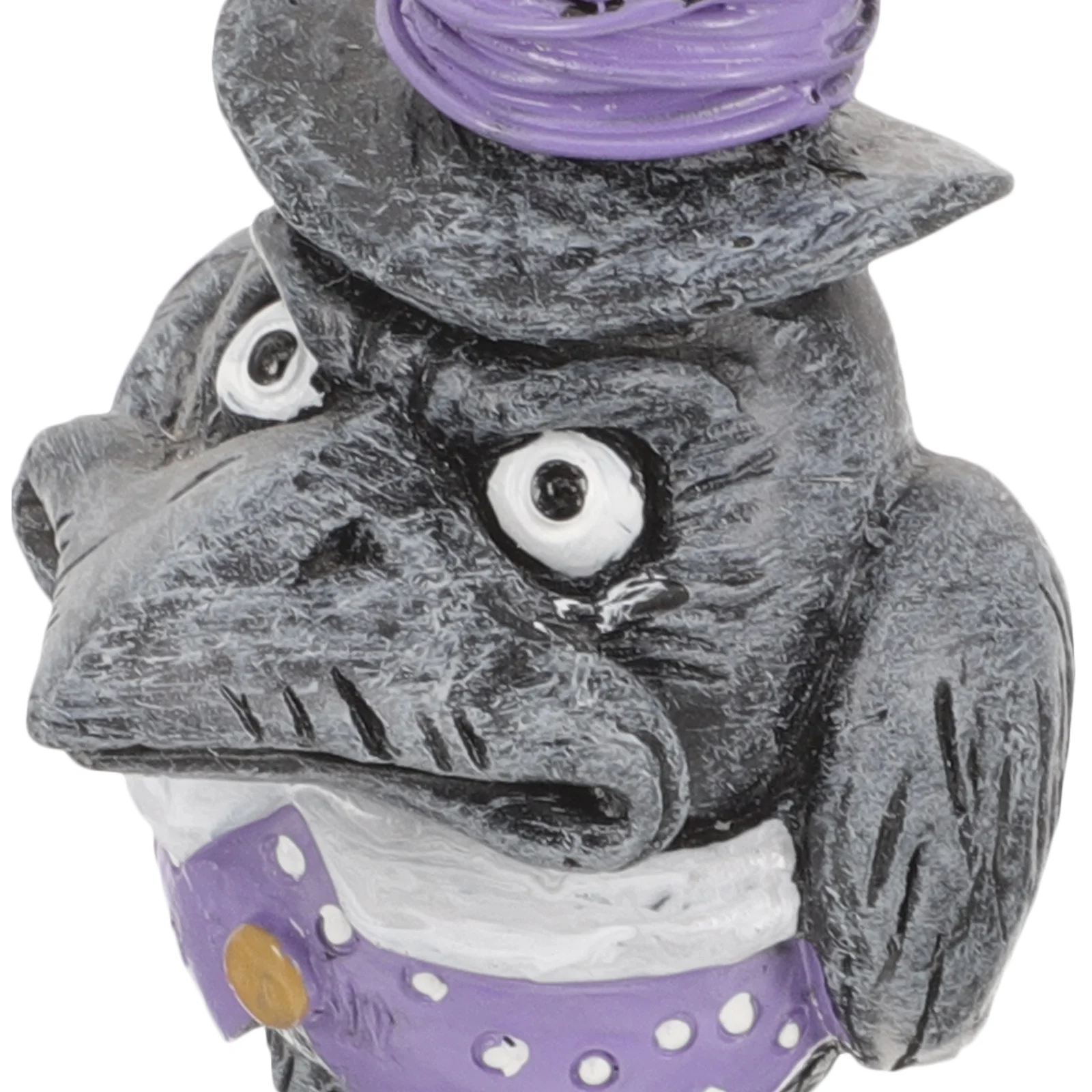

Halloween Crow Ornament Resin Decor Scary Crow Props Cartoon Haunted Decoration Decor Haunted Decoration