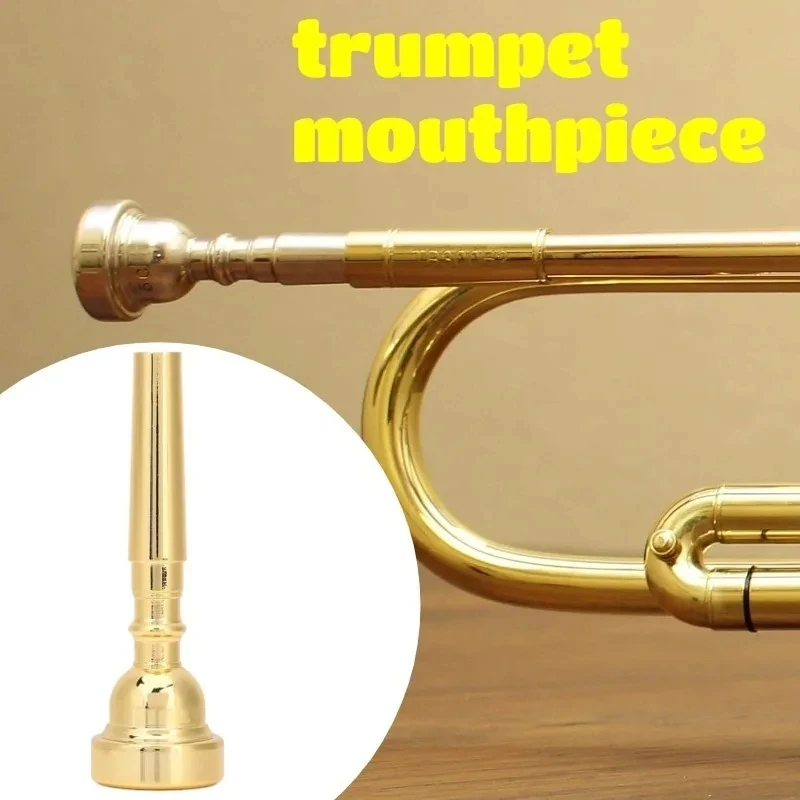 Nos. 3 / 5 / 7 Trumpet Mouthpiece Professional Accessories Suitable for Beginners, Intermediate and Advanced Players.