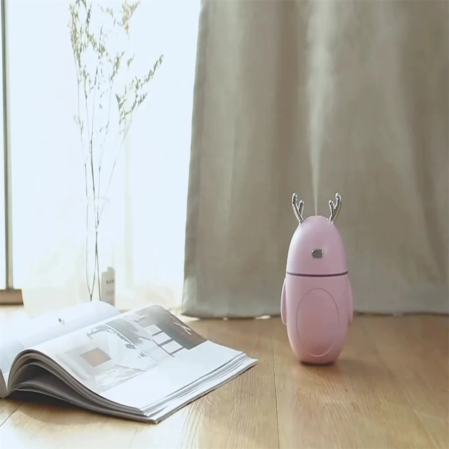 

Мини-увлажнитель USB, креативный стол для домашних животных, распылитель для ароматерапии, воздуха для спальни, практичный милый модный подарок, светодиодный диффузор, ультразвуковой