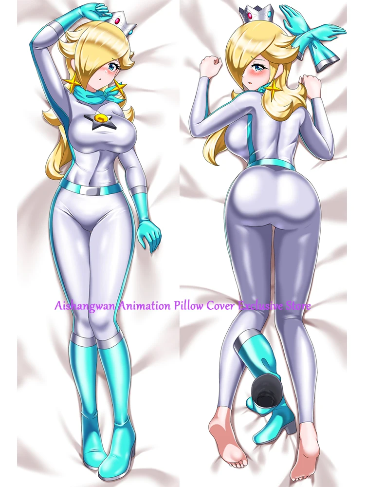 

Dakimakura Anime Pillow Cover Rosalina Double Sided Print 2Way Cushion Bedding Festival Gifts Gifts