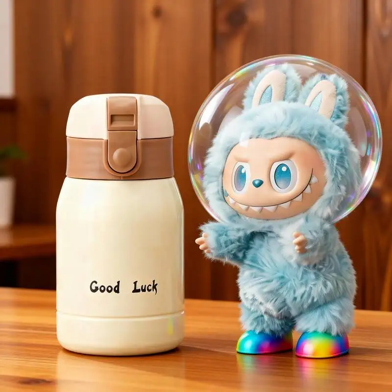 

Safe Thermos Cup POP MART THE MONSTERS Forward High Energy Series LABUBU Doll Insulated Bottle BPA Free Healthy Tool