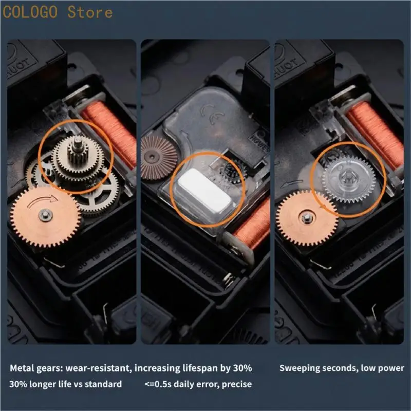Quartzs Pendulum Clock Movement Mechanism DIY Repair Parts Replacement Set with Melodies Chimes Music Box Accessories D0LD