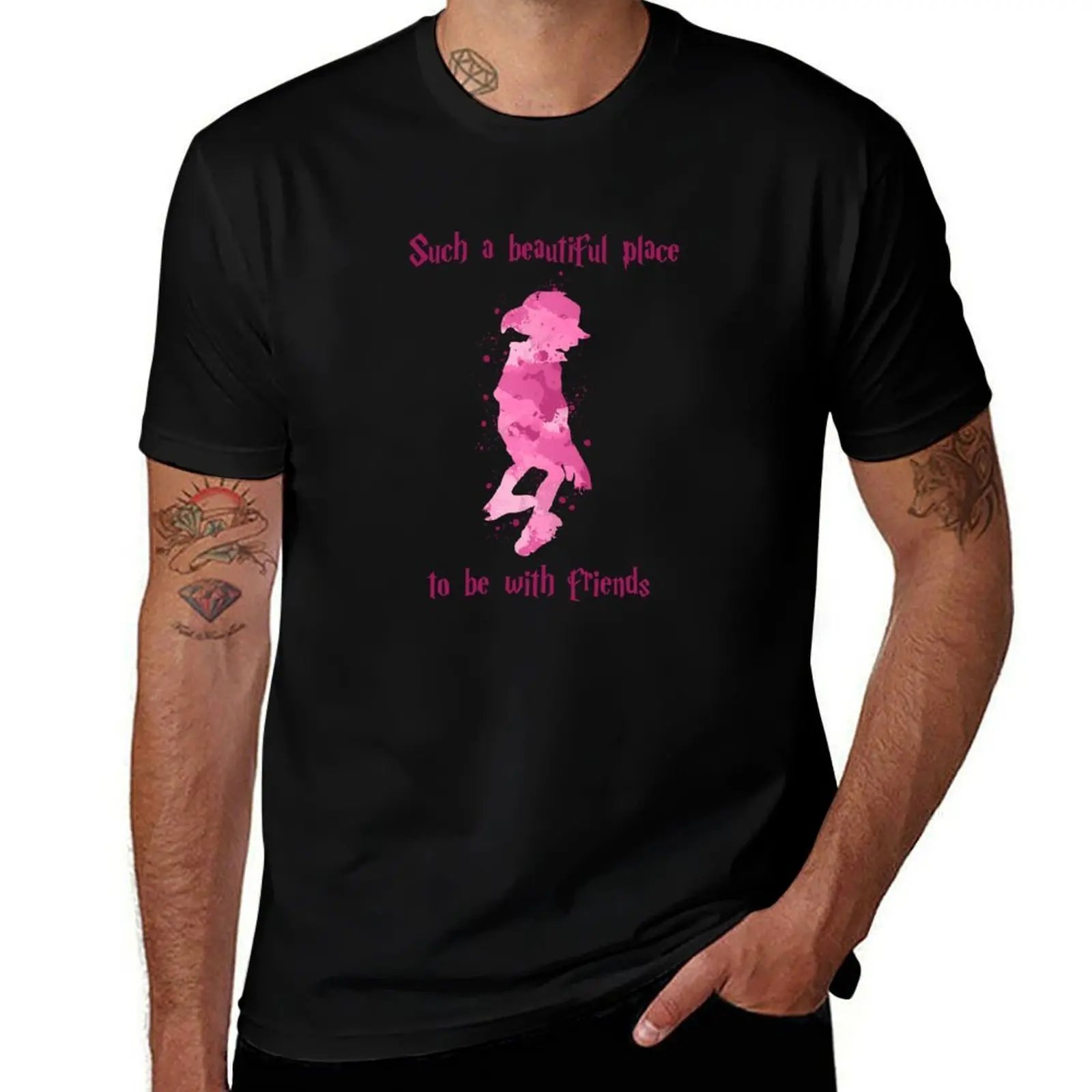Such a beautiful place - Dobby T-Shirt Big and Tall Short Sleeve Tee
