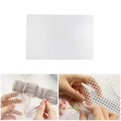 Rug Hooking Mesh Canvas DIY Bag Making Plastic Cloth Handwork Materials