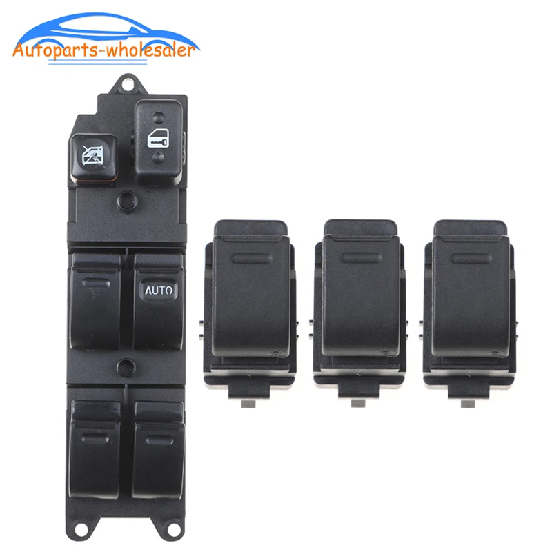 Interruptor maestro de ventana de energía eléctrica para Toyota Hilux 4Runner, Land Cruiser, Carina E, 35020-84820, 84810-32070, nuevo