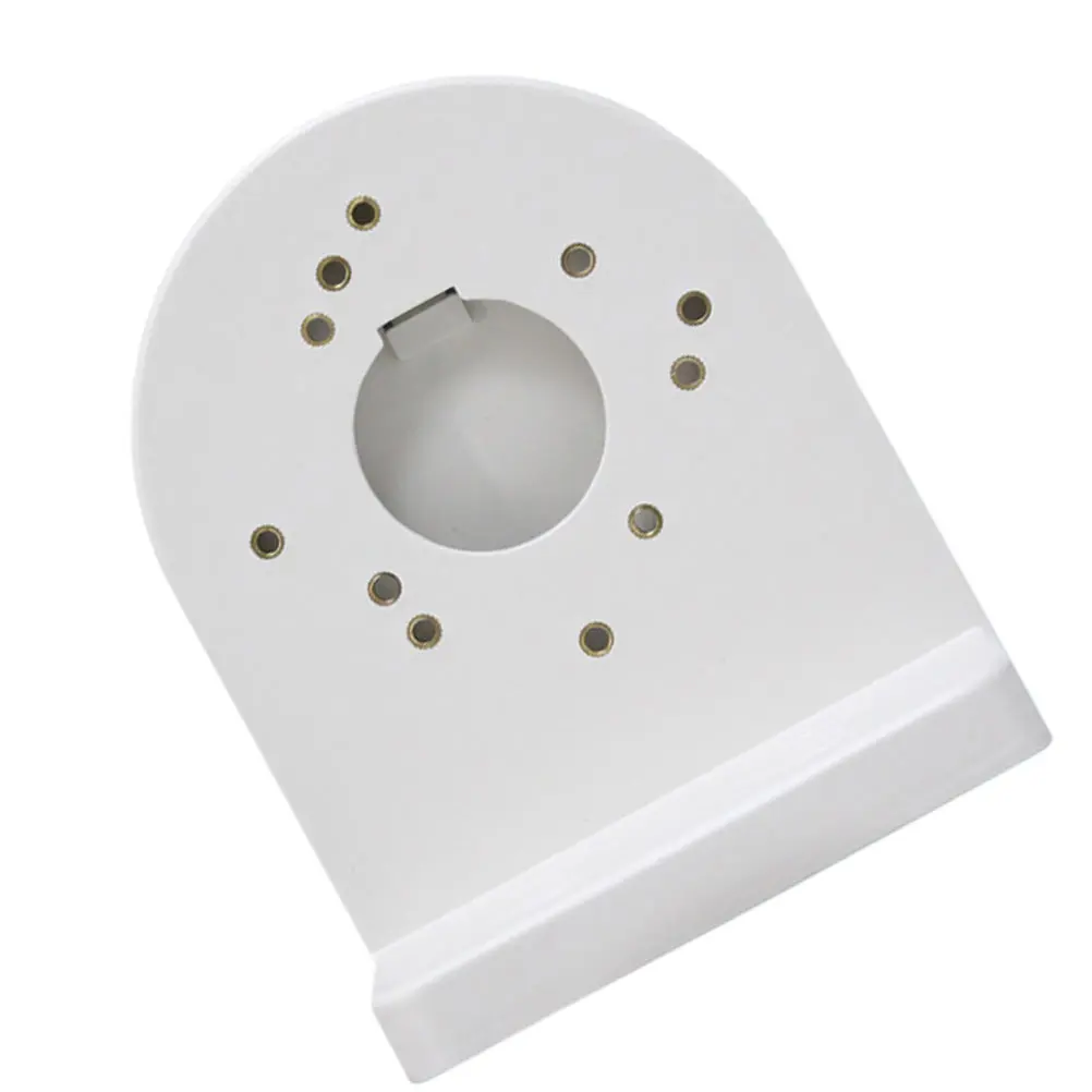

Wall Mounting Brackets for Dome Camera Security Holder Anti Rust Spray Paint Long Service Life ABSBracket General Purpose Hole
