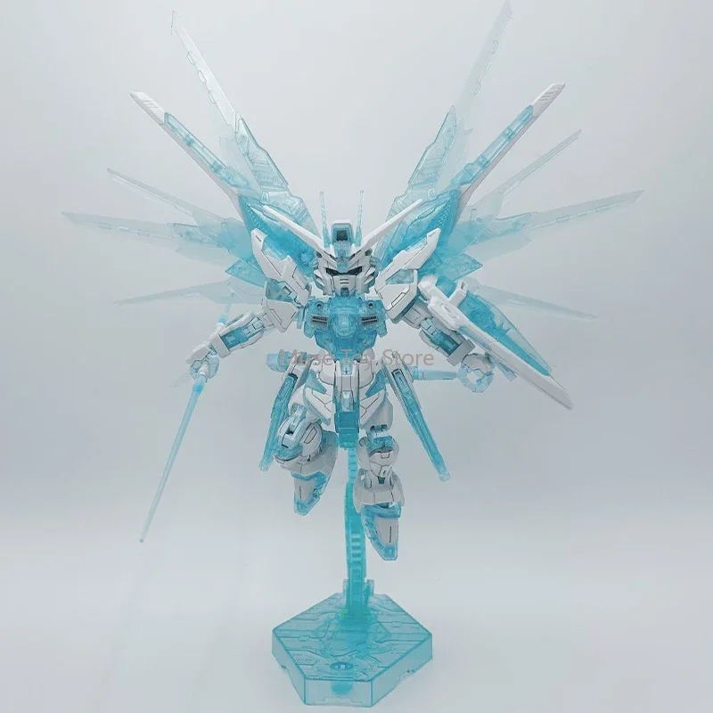 

In Stock MGSD Freedom Clear Blue Color Action Figure Assembly Model Kits SEED Customized Figurine Plastic Collection Toys Gifts