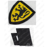 Reproduction of collar tabs, cuffs for Elite Reenactment Nordland 1944