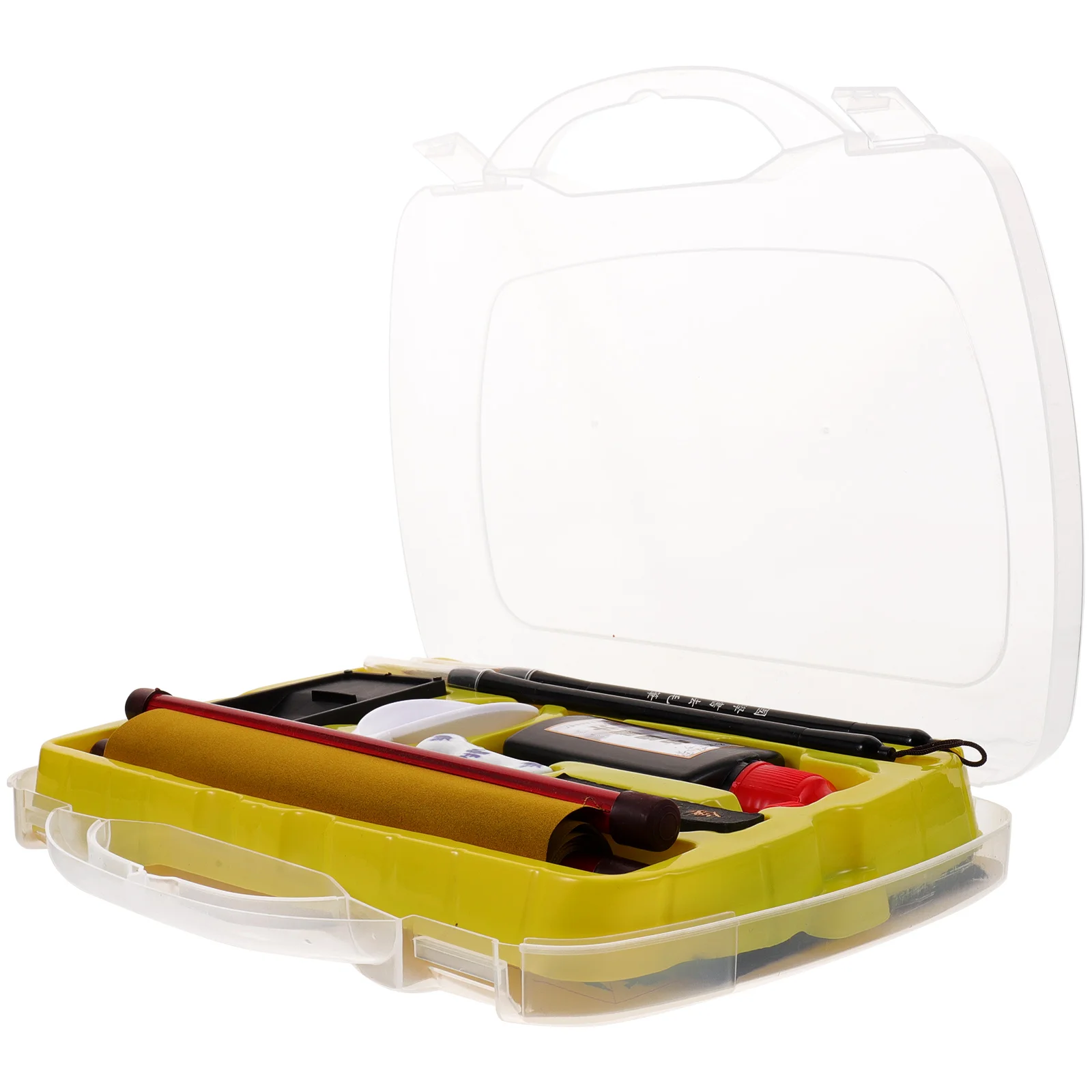 

1 Set Calligraphy Cloth Writing Kit Folding Lightweight Practice Mat Premium Material Study Stationery Supplies Household Use