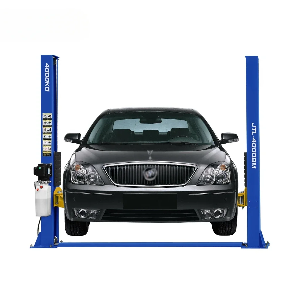 Stock Fast Delivery CE Vehicle Auto Repair 4t 8800lbs Double-cylinder Hydraulic Two 2 Post Car Lifts Machine