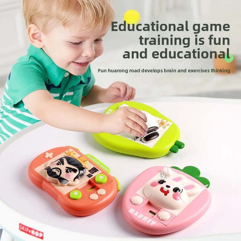 Animal Huarong Road Plane Maze Puzzle Enlightenment Boy Toy Three-dimensional Puzzle