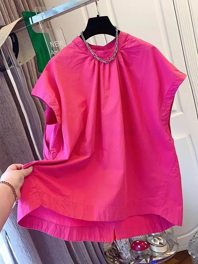

French Short Sleeved Doll Shirt Fashionable Top Women's 2025 Summer New