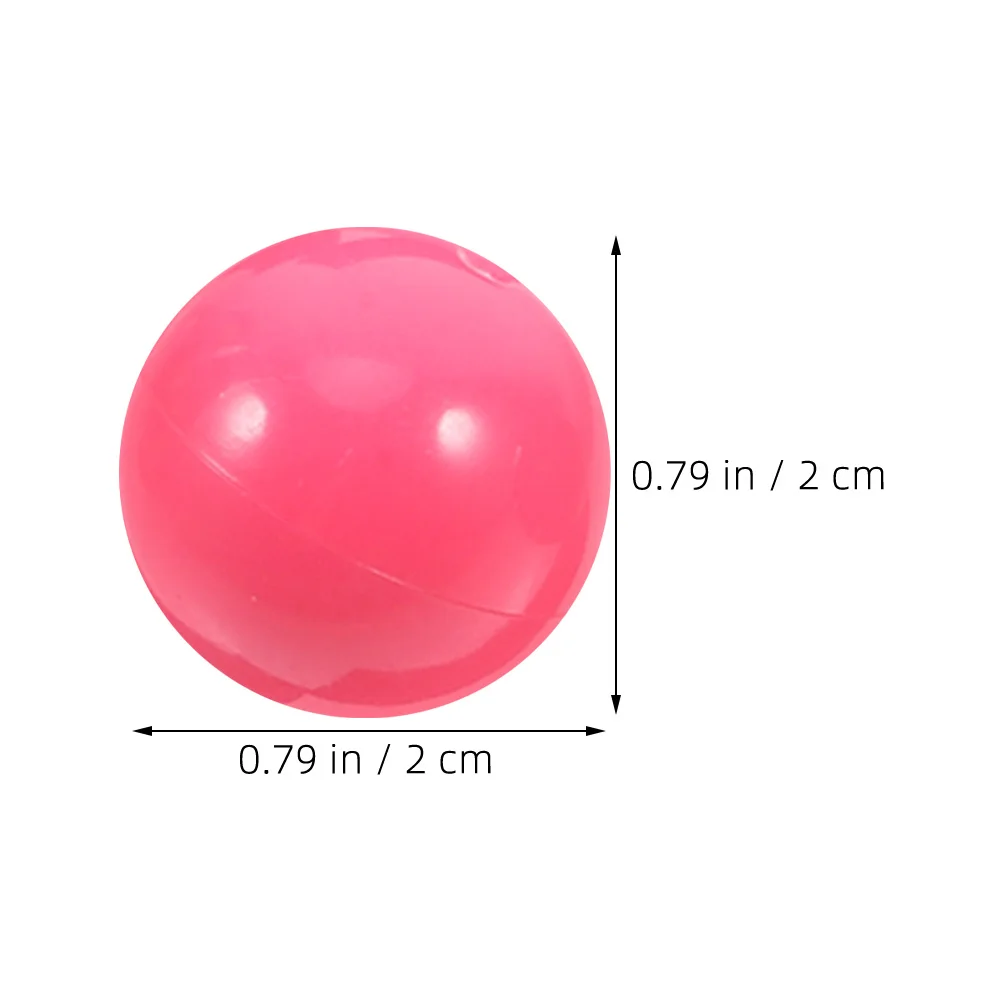 50Pcs Colorful Plastic Counting Balls Small Hollow 2Cm Diameter Lightweight Educational Probability Math Balls