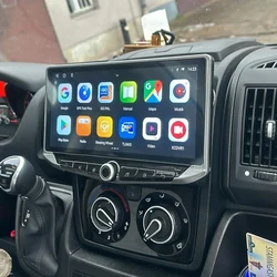 10.88 Inch Android 14 Qled Screen Car Radio For Fiat Ducato 2006-2022 Multimedia Video Player 4G DSP Carplay Auto GPS Navigaion