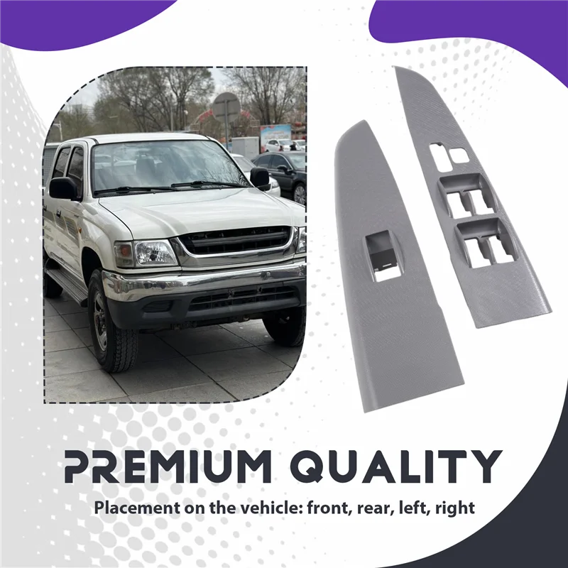 

Панель переключателя окна автомобиля WO для Toyota Hilux VIGO 2005-2014 74232-0K020 74231-0K020 74271-0K010 74272-0K010