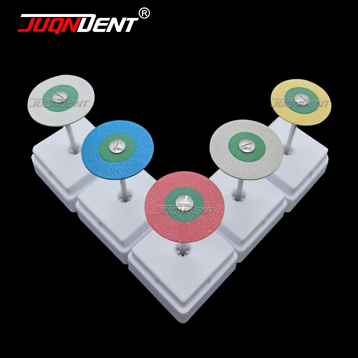 

Dental Rubber Diamond Polisher Wheel Disc For Smoothing and Polishing Zirconia Dentist 26mm Polisher Lab Instrument