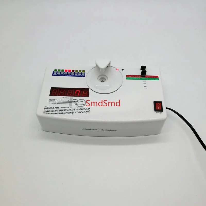 UV400 Tester Meter  Professional Blue Light & UV Blocking Lens Detector Eyeglass Ultraviolet Protection Measurement Device