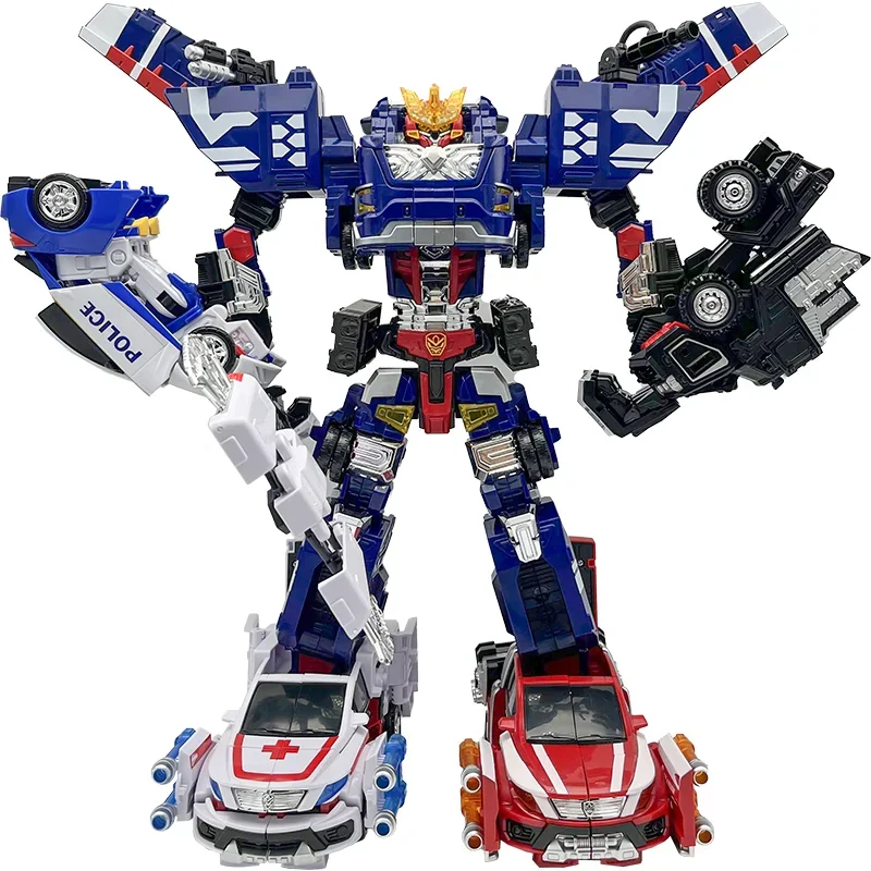 Hello Carbot Penta Storm X 5 In 1 Transformation หุ่นยนต์อะนิเมะ Action Figures รถยนต์ผสมชุดของเล่นเด็ก G