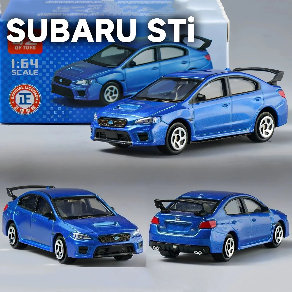 Scala 1:64 SUBARU Forester 2021 Modello di Auto In Miniatura Pressofuso In Lega Giocattoli Ornamento Ruote Scivolo Avanti Veicolo per Il Ragazzo Regalo Raccogliere