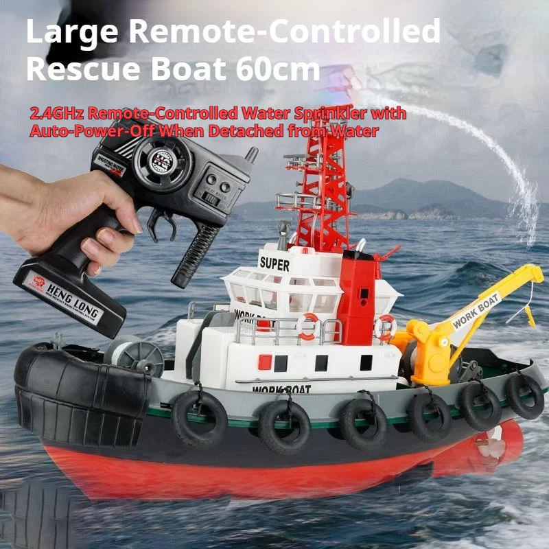 New Henglong 3810 RC Boat Hovership 1:8 Scales Model 6ch Hovercraft Boat In Water Hovercraft Model Electronic Toys Adult Gifts